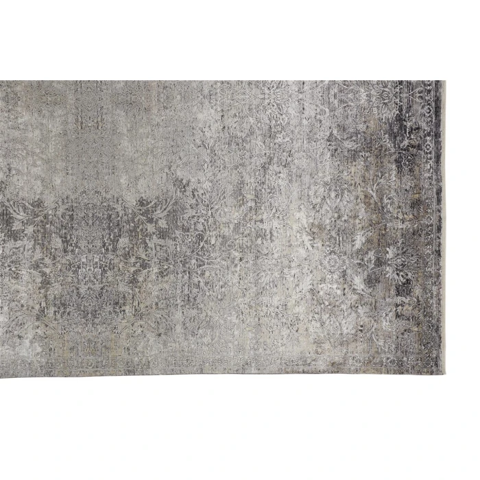 Feizy SARRANT 3964F IN STONE 2' 8" X 10' Runner Area Rug