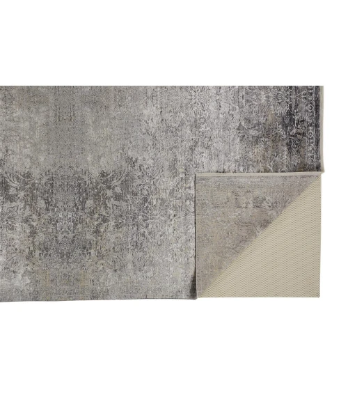 Feizy SARRANT 3964F IN STONE 2' x 3' Sample Area Rug