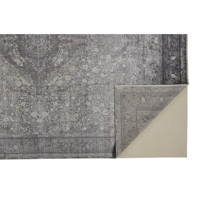 Feizy SARRANT 3967F IN CHARCOAL 12' x 15' Area Rug