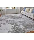 Feizy Waldor IVORY/GRAY 73539NDF 5 ft. X 8 ft. Rectangle Rug