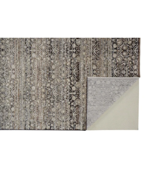 Feizy CAPRIO 3961F IN STONE 6' 7" X 9' 6" Area Rug