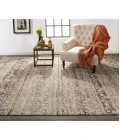Feizy CAPRIO 3961F IN STONE 6' 7" X 9' 6" Area Rug