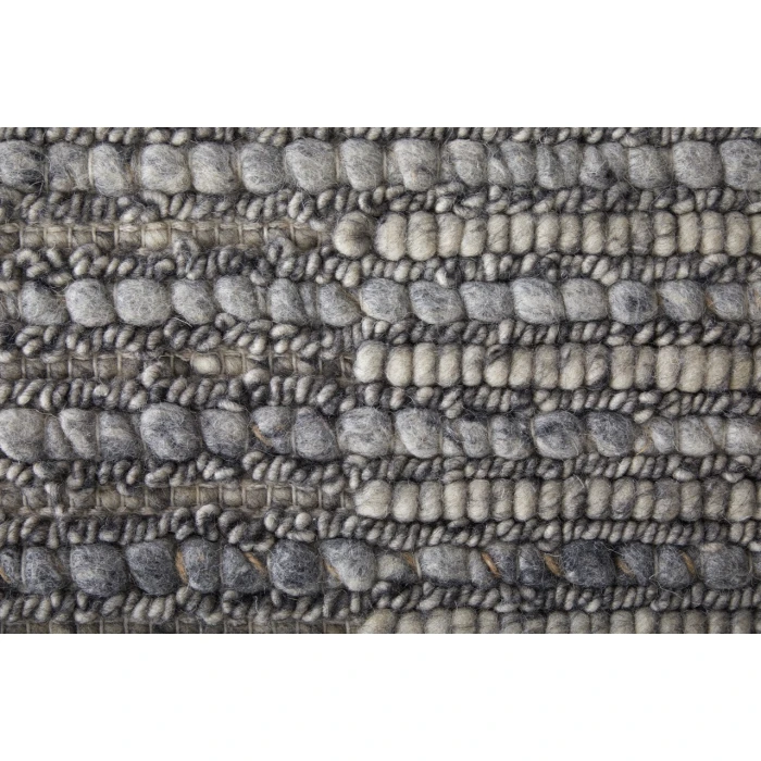 Feizy Herrick Ivory/Gray T36T8021 3ft.6in. x 5ft.6in. Accent Rug Rug