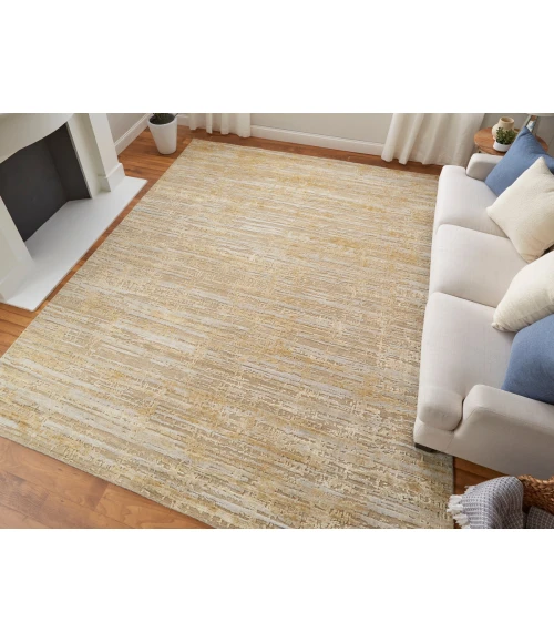 Feizy Eastfield GOLD/IVORY EAS69FQF 2 ft. X 3 ft. Rectangle Rug