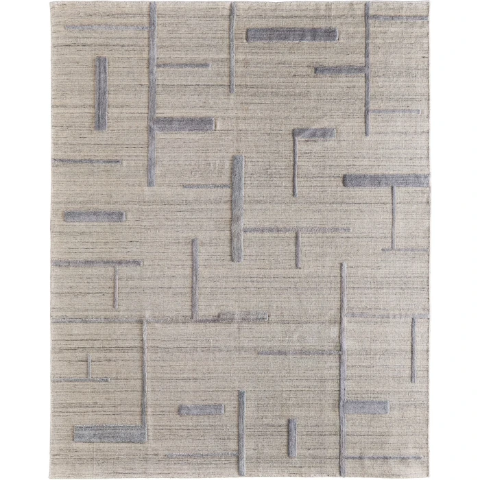 Feizy Longridge Ivory/Blue T09T8002 5ft. x 8ft. Rect. Rug