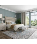 Feizy Dartmouth Blue/Ivory/Brown DRT39QNF 12 ft. X 15 ft. Rect. Rug