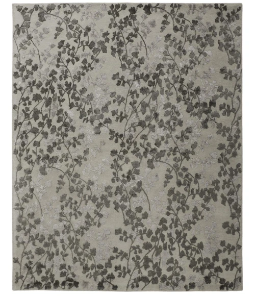Feizy BELLA 8832F IN SILVER/GRAY 5' x 8' Area Rug