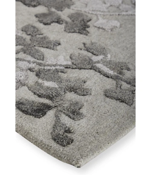 Feizy BELLA 8832F IN SILVER/GRAY 5' x 8' Area Rug