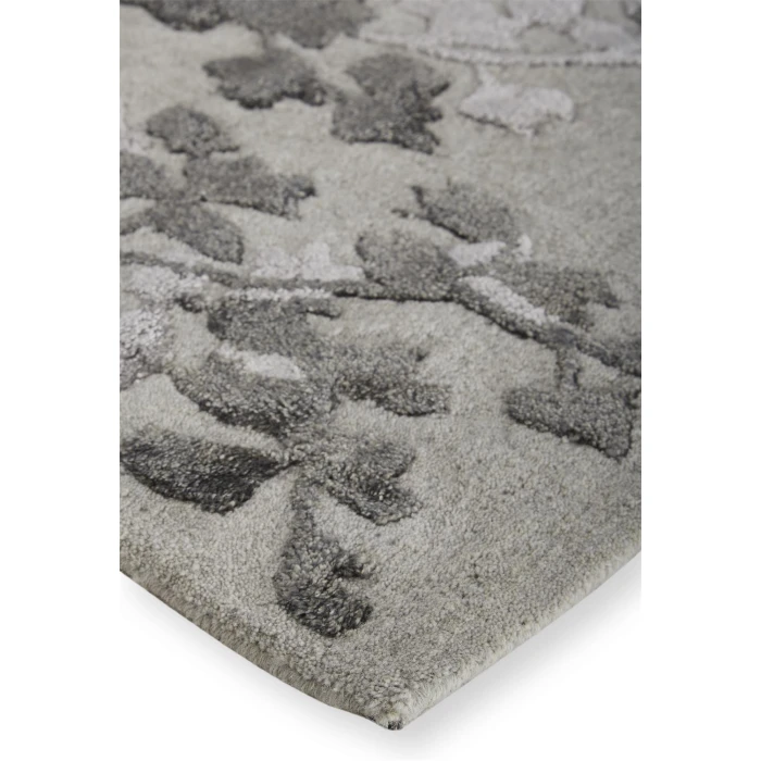 Feizy BELLA 8832F IN SILVER/GRAY 8' x 10' Area Rug
