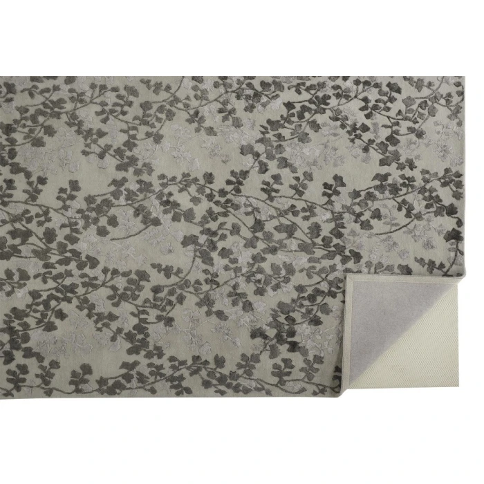 Feizy BELLA 8832F IN SILVER/GRAY 8' x 10' Area Rug