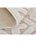 Feizy Saphir Mira BLUSH/WHITE 6803500F 9 ft. 8 in. X 12 ft. 7 in. Rectangle Rug