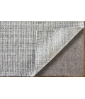 Feizy Limerick Gray/White T37T8022 3ft.6in. x 5ft.6in. Accent Rug Rug