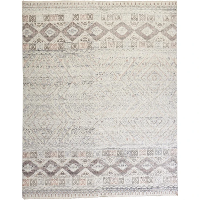 Feizy PAYTON 6495F IN BLUSH/IVORY 2' x 3' Sample Area Rug