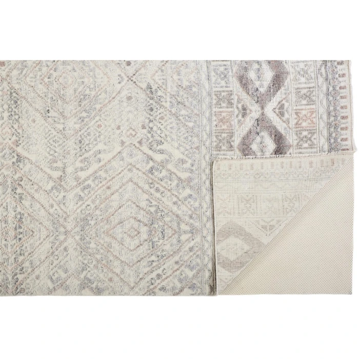 Feizy PAYTON 6495F IN BLUSH/IVORY 2' x 3' Sample Area Rug