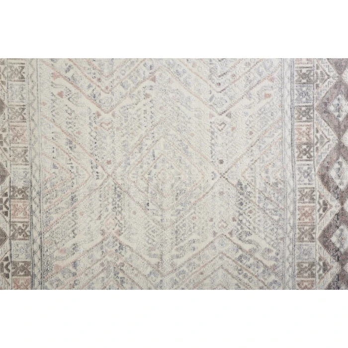 Feizy PAYTON 6495F IN BLUSH/IVORY 2' x 3' Sample Area Rug