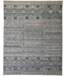 Feizy Payton 6495F BLUE/GRAY Area Rug 7 ft. 9 X 9 ft. 9 Rectangle