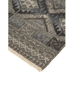 Feizy Payton 6495F BLUE/GRAY Area Rug 7 ft. 9 X 9 ft. 9 Rectangle