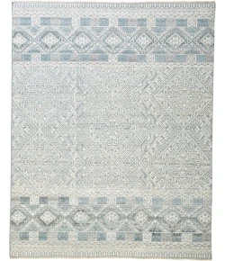 Feizy Payton 6495F GRAY/BLUE Area Rug 7 ft. 9 X 9 ft. 9 Rectangle