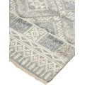 Feizy PAYTON 6495F IN GRAY/BLUE 7' 9" x 9' 9" Area Rug