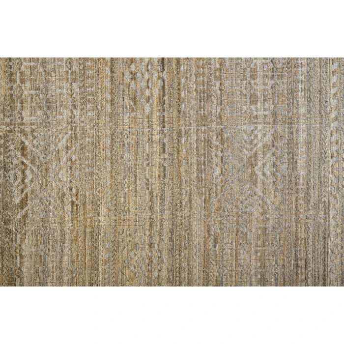 Feizy PAYTON 6496F IN BROWN/GRAY 2' x 3' Sample Area Rug