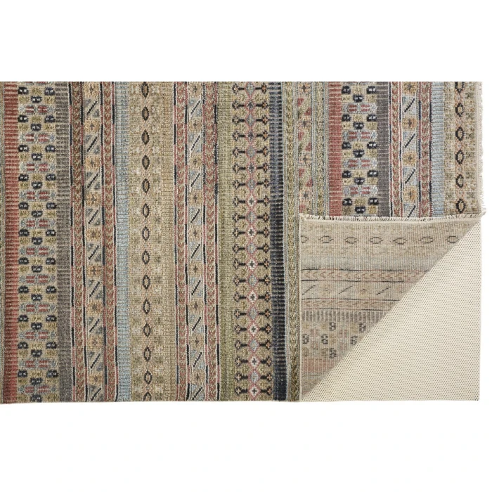 Feizy PAYTON 6498F IN PINK/MULTI 2' x 3' Sample Area Rug