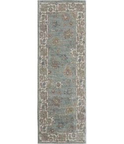 Feizy Dartmouth Blue/Ivory/Brown DRT39QNF 2ft.6in. x 7ft.3in. Rect. Rug