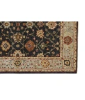 Feizy CARRINGTON 6500F IN CHARCOAL / LIGHT BLUE 8' 6" x 11' 6" Area Rug