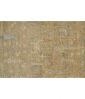 Feizy CARRINGTON 6501F IN GOLD/LIGHT BLUE 2' x 3' Sample Area Rug