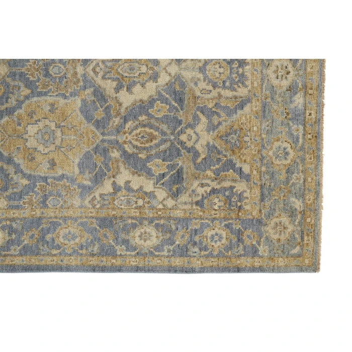 Feizy CARRINGTON 6502F IN LIGHT BLUE/BEIGE 2' x 3' Sample Area Rug
