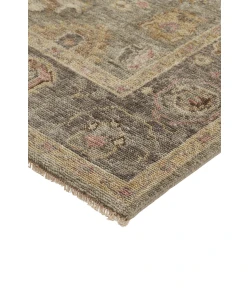 Feizy Carrington 6504F GRAY/PINK Area Rug 8 ft. 6 X 11 ft. 6 Rectangle