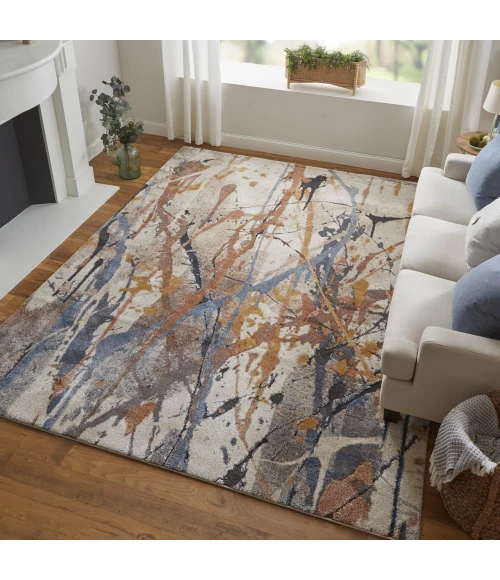 Feizy Gilmore BLUE/MULTI GIL39MPF 2 ft. X 3 ft. Rectangle Rug
