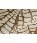Feizy Wallace White/Brown WAL8A44F 5 ft. X 8 ft. Rect. Rug
