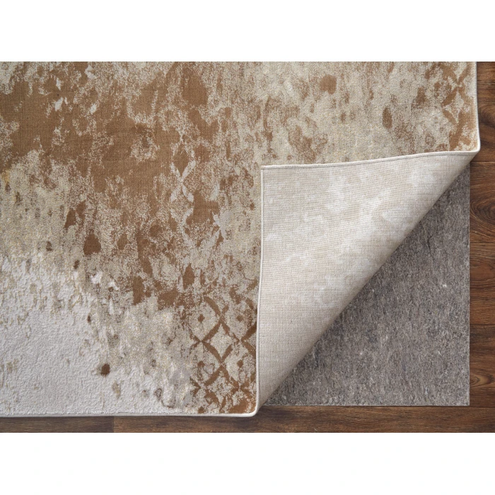 Feizy Waldor IVORY/GOLD 73539NCF 2 ft. 10 in. X 7 ft. 10 in. Rectangle Rug