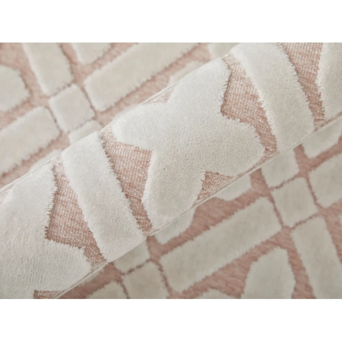 Feizy Saphir Mira BLUSH/WHITE 6803500F 9 ft. 8 in. X 12 ft. 7 in. Rectangle Rug