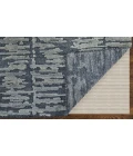 Feizy Berwyn Blue/Silver/Gray T12T6005 7ft.9in. x 9ft.9in. Rect. Rug