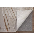 Feizy Waldor IVORY/BEIGE 73539NBF 2 ft. 10 in. X 7 ft. 10 in. Rectangle Rug