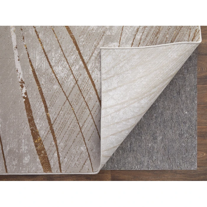Feizy Waldor IVORY/BEIGE 73539NBF 2 ft. 10 in. X 7 ft. 10 in. Rectangle Rug