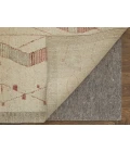 Feizy Kasbah BEIGE/GRAY KAS69G3F 2 ft. X 3 ft. Rectangle Rug