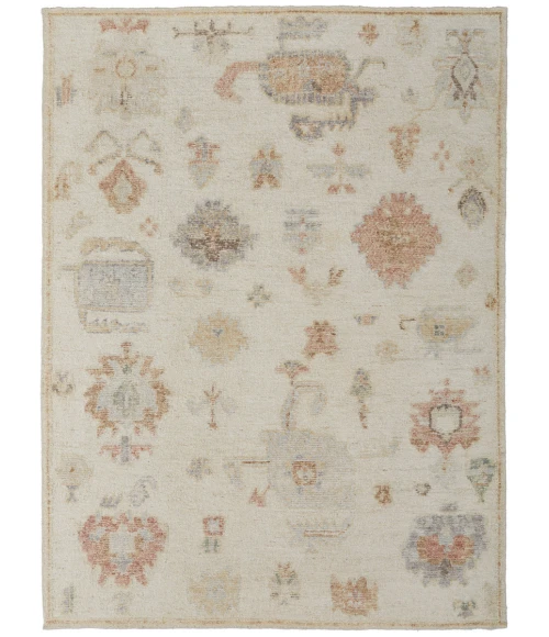 Feizy Grafton IVORY/MULTI GFT69FLF 7 ft. 9 in. X 9 ft. 9 in. Rectangle Rug