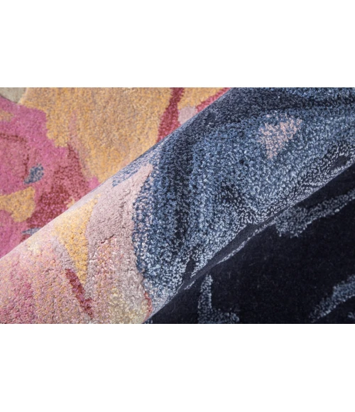 Feizy Kawai Pink/Blue/Ivory KAW8985F 8 ft. X 10 ft. Rect. Rug