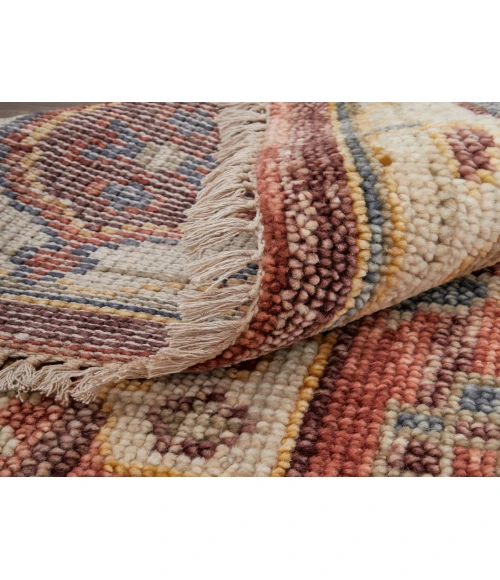 Feizy Fillmore RUST/BEIGE FIL69CKF 9 ft. X 12 ft. Rectangle Rug