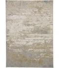Feizy AURA 3567F IN BEIGE/GOLD 1' 8" X 2' 10" Sample Area Rug