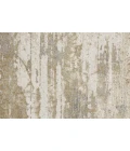 Feizy AURA 3567F IN BEIGE/GOLD 1' 8" X 2' 10" Sample Area Rug