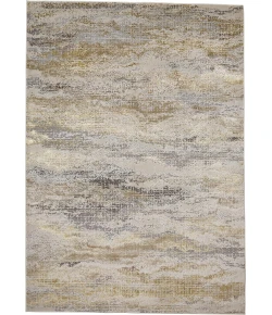Feizy Aura 3735F GOLD/GRAY Area Rug 2 ft. 10 X 7 ft. 10 Rectangle