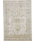 Feizy AURA 3738F IN GOLD/IVORY 1' 8" X 2' 10" Sample Area Rug