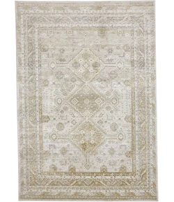 Feizy Aura 3738F GOLD/IVORY Area Rug 1 ft. 8 X 2 ft. 10