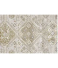 Feizy AURA 3738F IN GOLD/IVORY 1' 8" X 2' 10" Sample Area Rug