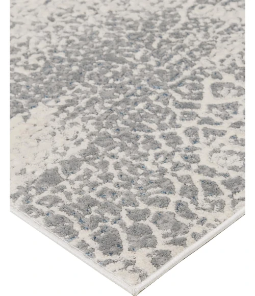 Feizy AZURE 3401F IN GRAY/BLUE 1' 8" X 2' 10" Sample Area Rug