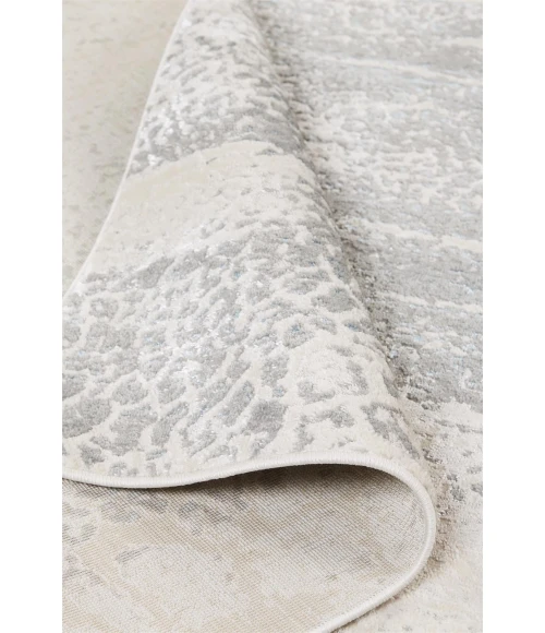 Feizy AZURE 3401F IN GRAY/BLUE 1' 8" X 2' 10" Sample Area Rug