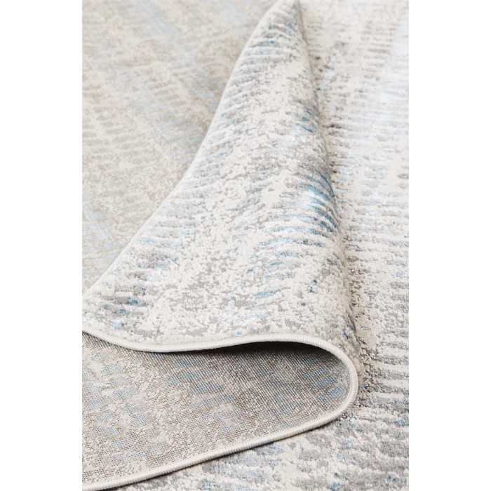 Feizy AZURE 3402F IN BLUE/GRAY 1' 8" X 2' 10" Sample Area Rug